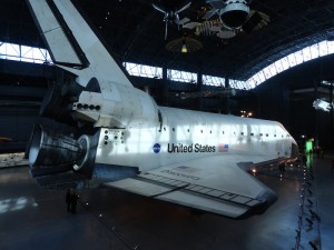 Discovery Space Shuttle Side View